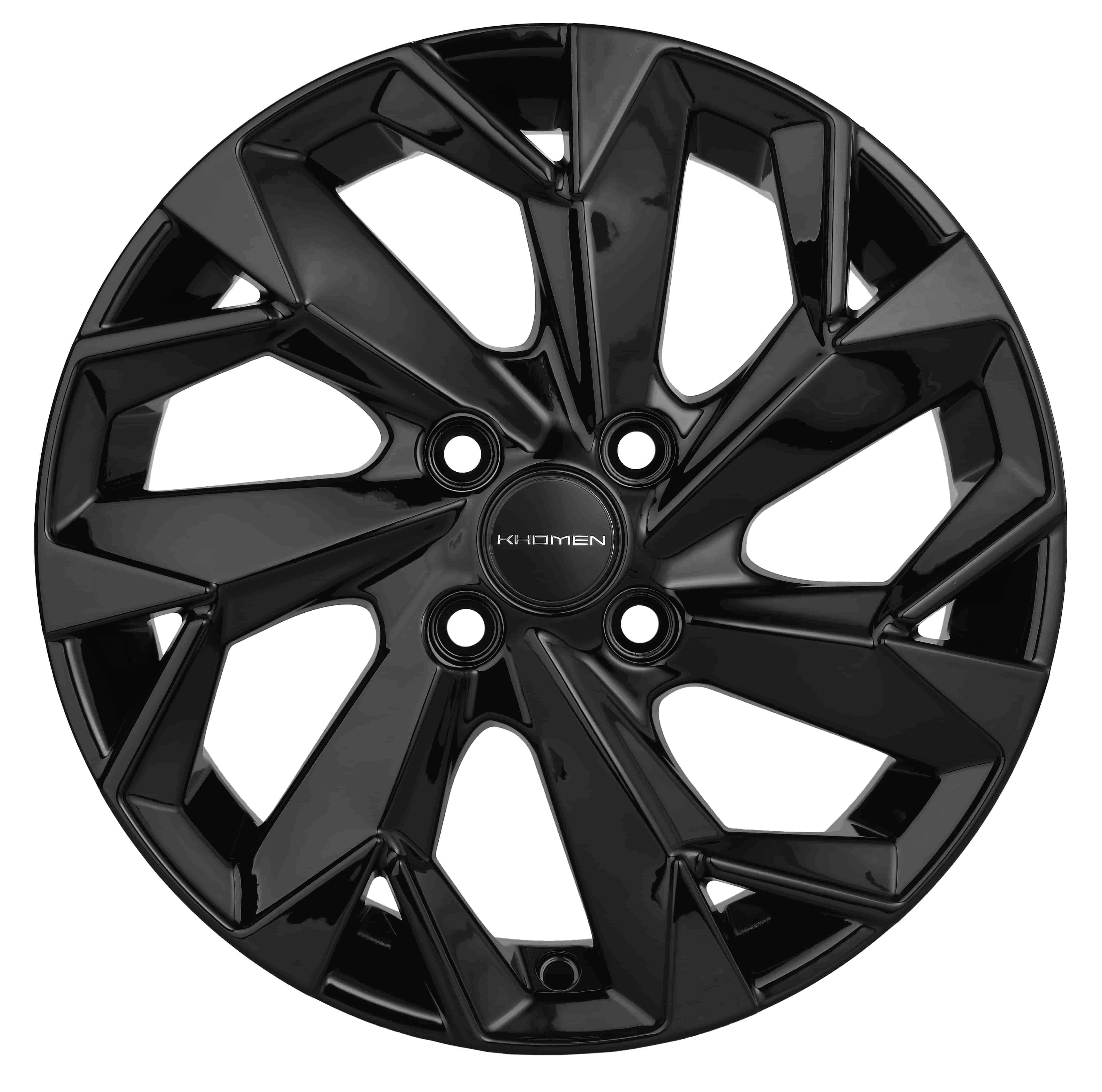 Диск KHW1402 (14_ZV Solaris/Rio ) 5,5*14 43 4*100 67,1 BLACK KHOMEN Wheels KHW104126