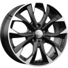 Диск КС740(ZV 17_Ceed) 7*17 53 5*114,3 67,1 алмаз черный К&К 67967