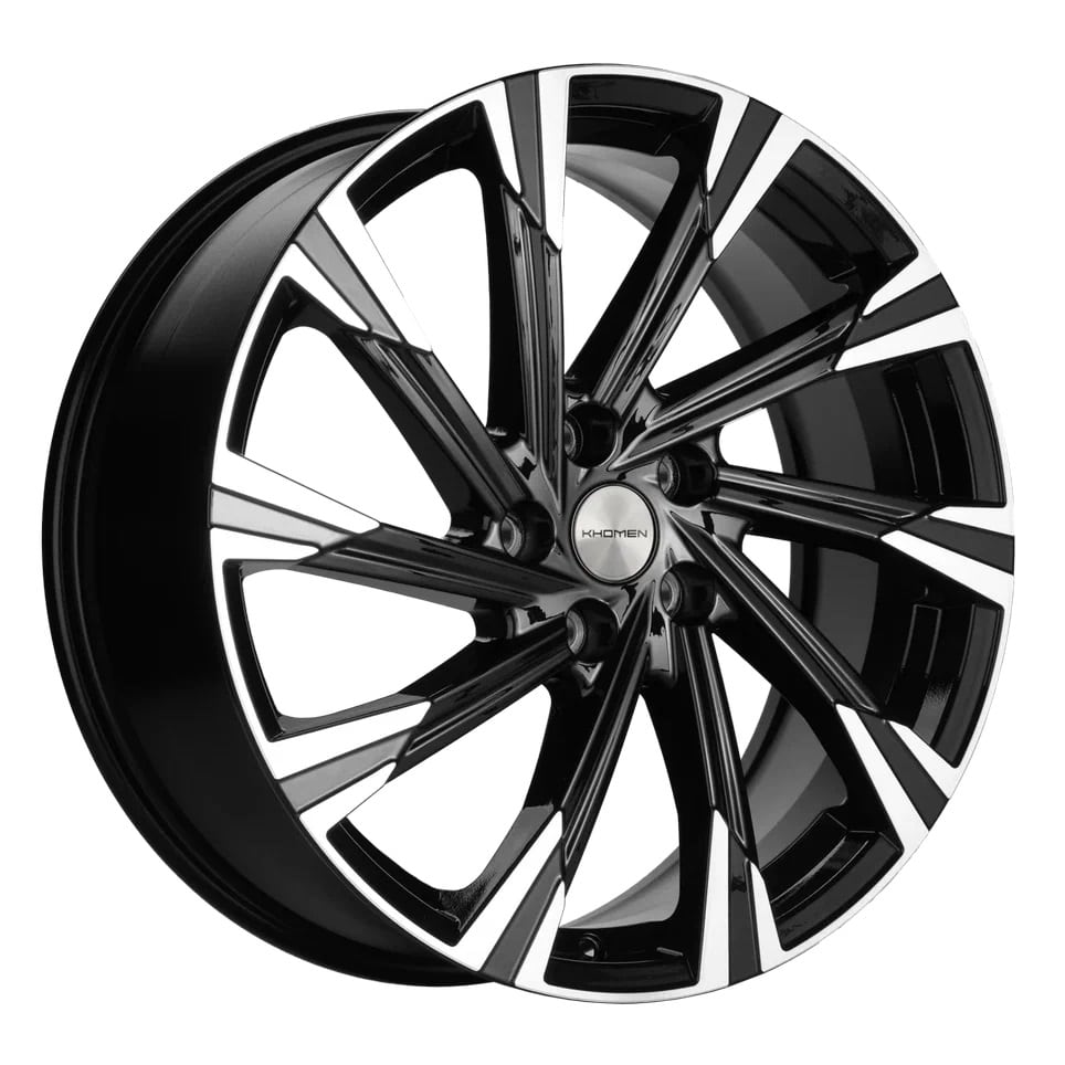 Диск KHW1901 (ZV 19_EXEED VX/TXL/LX) 7,5*19 36 5*108 65,1 BLACK-FP KHOMEN Wheels KHW190110BLF