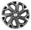 Диск KHW1402 (14_ZV Solaris/Rio ) 5,5*14 43 4*100 67,1 GRAY-FP KHOMEN Wheels KHW104129