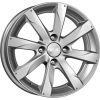 Диск Джемини 6*15 50 4*108 63,35 блэк платинум К&К (КС617-12) 21170