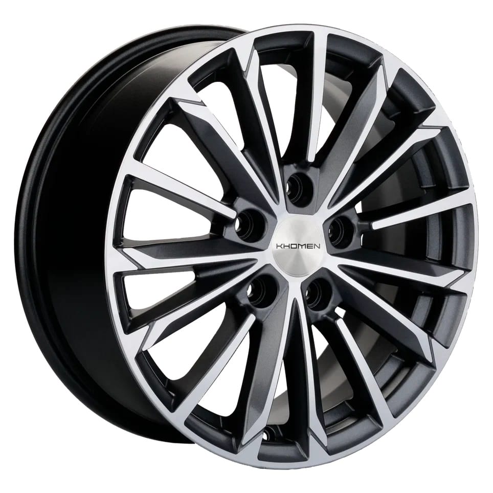 Диск KHW1611 (ZV 16_Corolla)  6,5*16 45 5*114,3 60,1 GRAY-FP KHOMEN Wheels KHW102213