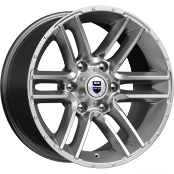 Диск Алгама 8*17 -10 6*139,7 106,1 дарк платинум К&К (КС762-01) 73975