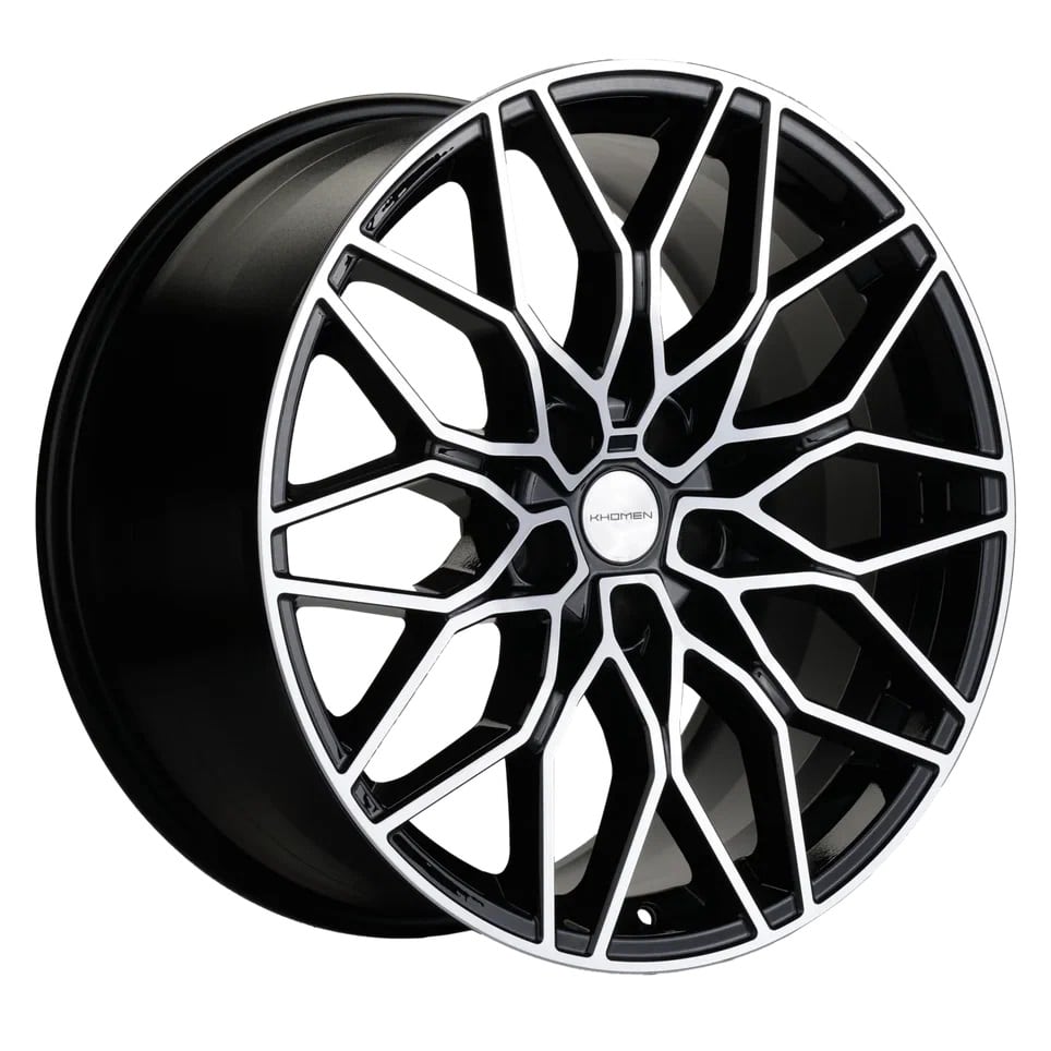 Диск KHW1902 (ZV 19_RAV4) 8,5*19 35 5*114,3 60,1 BLACK-FP KHOMEN Wheels KHW190207BLF