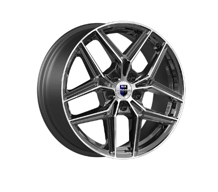 Диск Юнион 7*17 45 5*114,3 67,1 алмаз черный К&К (КС1025-13) 79637
