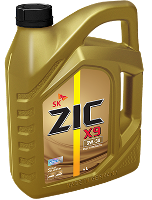 Масло ZIC X9 SAE SL/CF 5W30 4л 