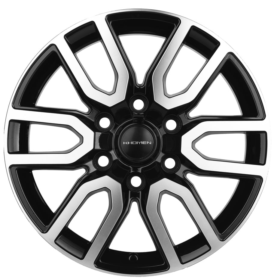 Диск KHW1723 (Toyota LC Prado/Lexus GX) 8*17 25 6*139,7 106,1 BLACK-FP KHOMEN Wheels KHW111013