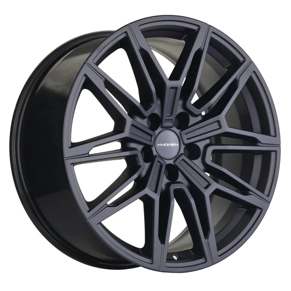 Диск KHW1904 (RX/NX) 8,5*19 30 5*114,3 60,1 BLACK MATT KHOMEN Wheels KHW190404BLM