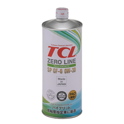 Масло TCL Zero Line Fully Synth, Fuel Economy, SP, GF-6 0W30, 1л