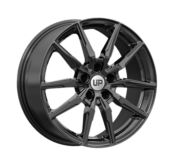 Диск Up121 7*17 45 5*114,3 67,1 New Black Wheels UP 82452
