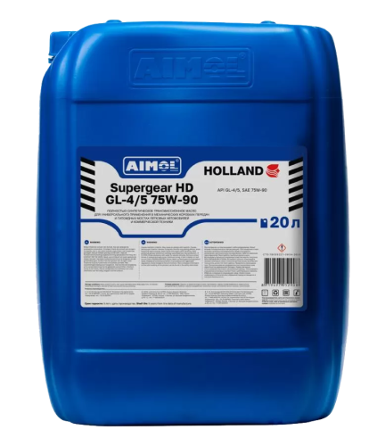 Трансмиссионное масло AIMOL Supergear HD GL-4/5 75W-90 20 л