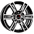 Диск B222 7,5*17 38 6*139,7 67,1 алмаз черный Vector 22202AB