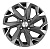 Диск KHW1402 (14_Changan Alsvin) 5,5*14 46 4*100 54,1 GRAY-FP KHOMEN Wheels KHW104135