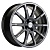 Диск KHW1707 (Lada Granta) 6,5*17 38 4*98 58,6 BLACK MATT-FP KHOMEN KHW103224